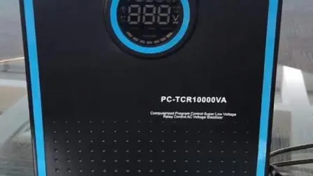 단상 서보 모터 제어 자동 전압 안정기 전원 보호기